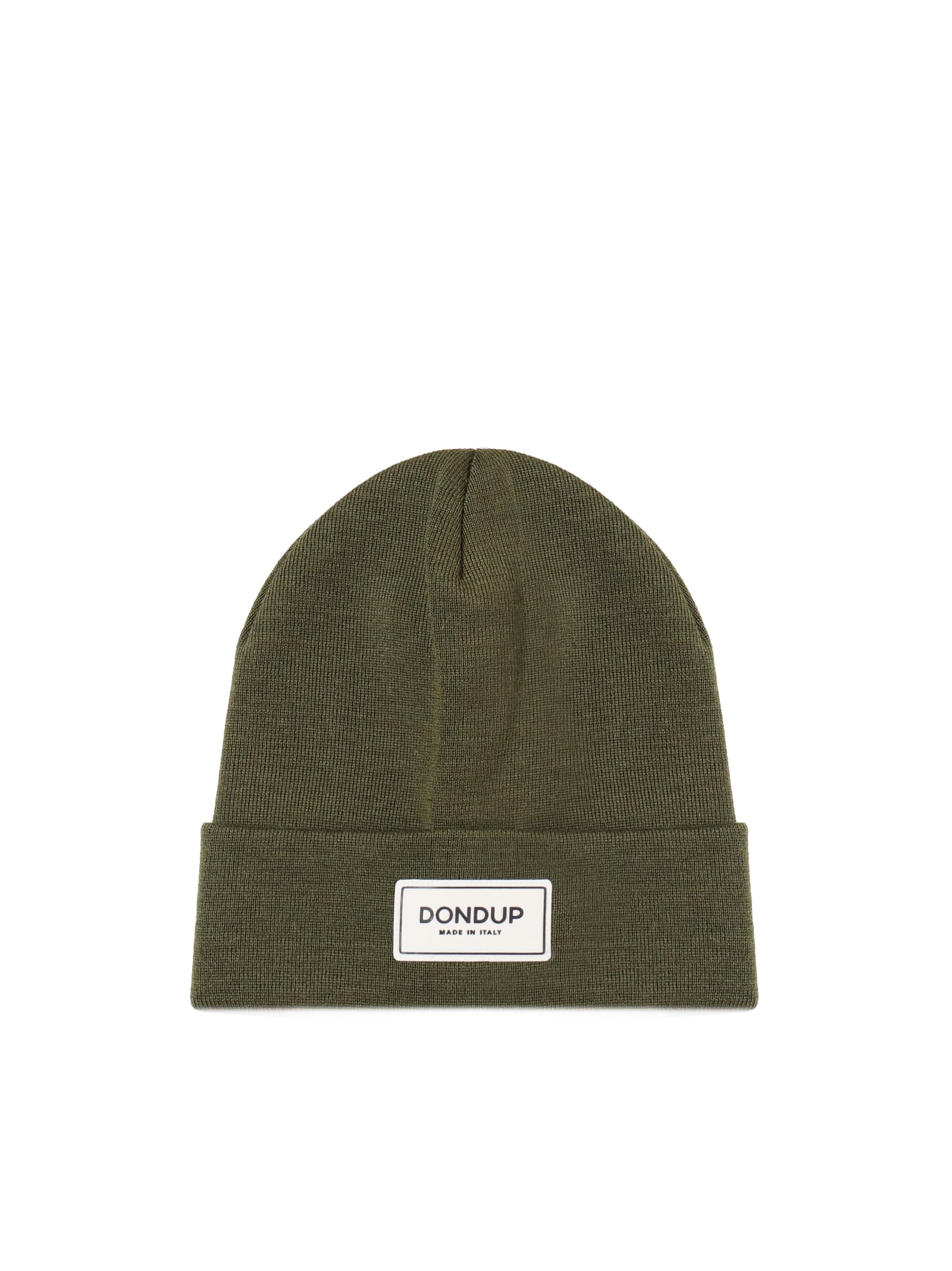 Dondup Beanie Hat With Applied Logo