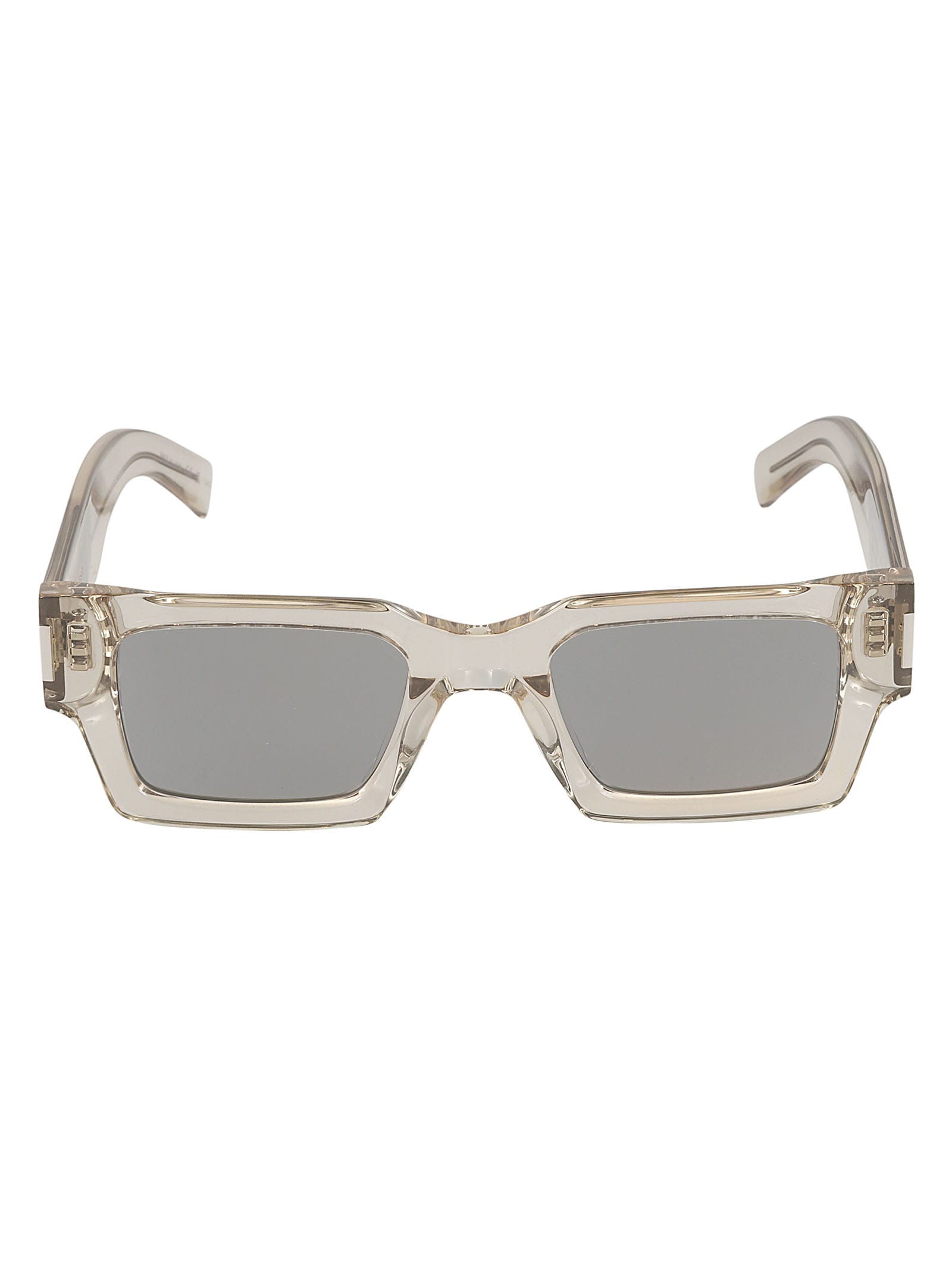 Saint Laurent Eyewear Square Frame Transparent Sunglasses
