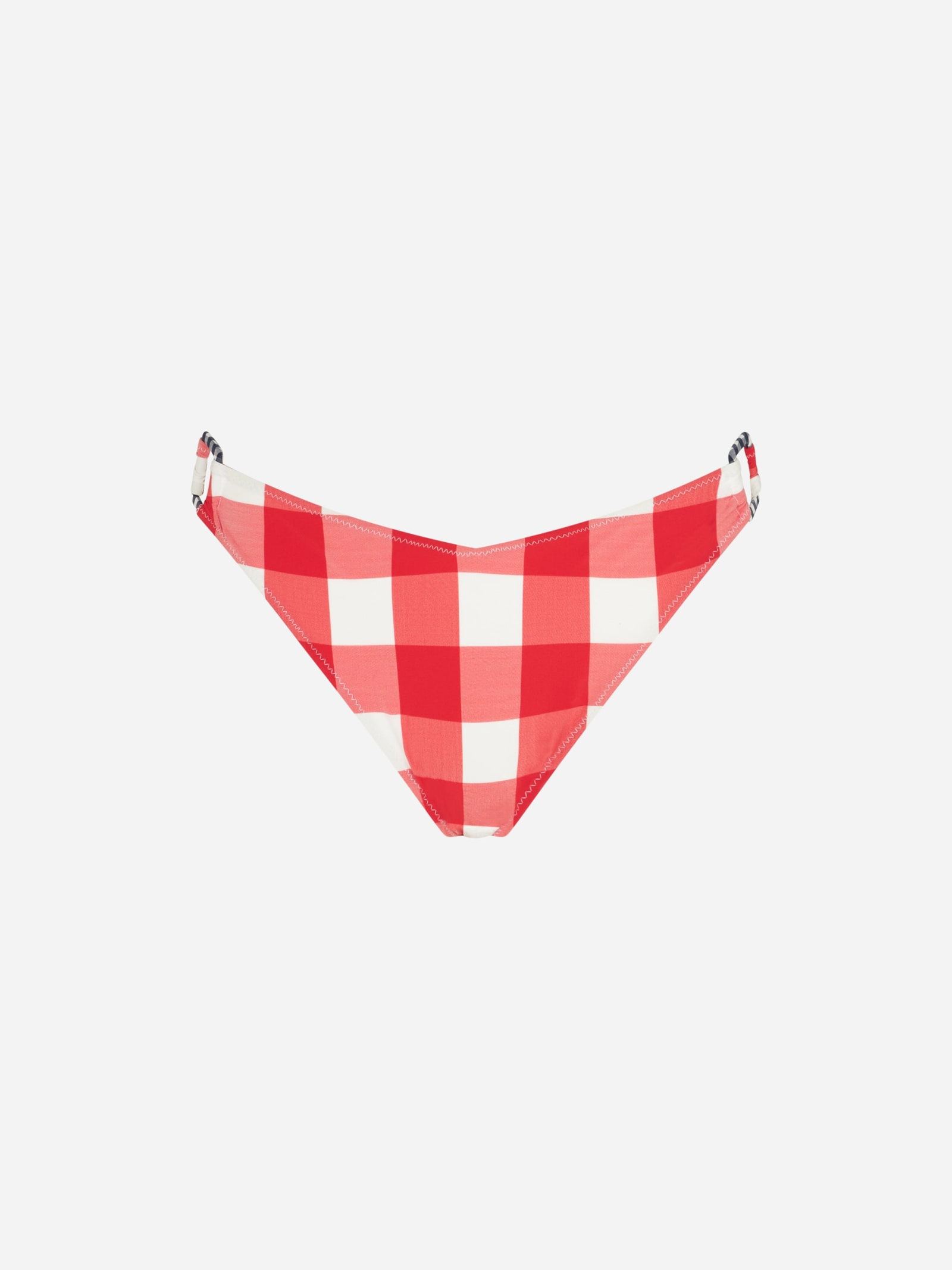 MC2 Saint Barth Woman Swim Briefs With Check Print