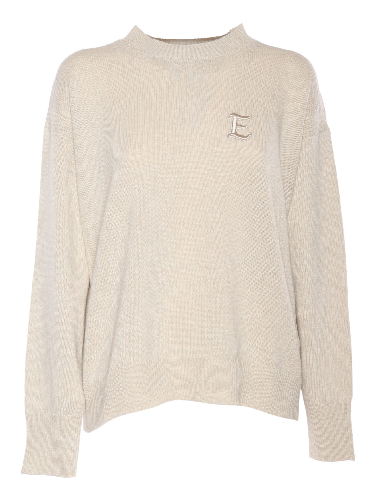 Ermanno Ermanno Scervino Knitted Fabric With Insert