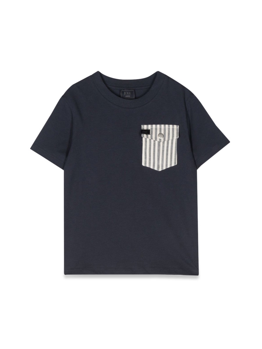 Fay T-shirt Mc Pocket