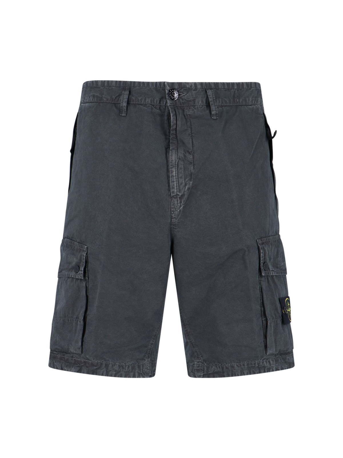 Stone Island Logo Bermuda Shorts
