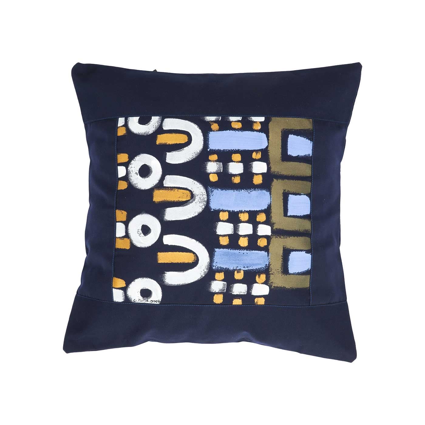 Le Botteghe su Gologone Hand Painted Cushions 100x100 Cm