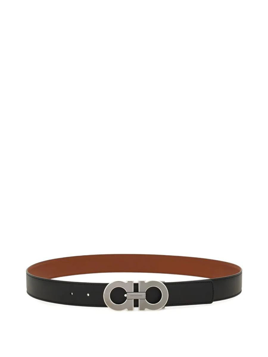 Salvatore Ferragamo Gancini Reversible And Adjustable Belt Accessories