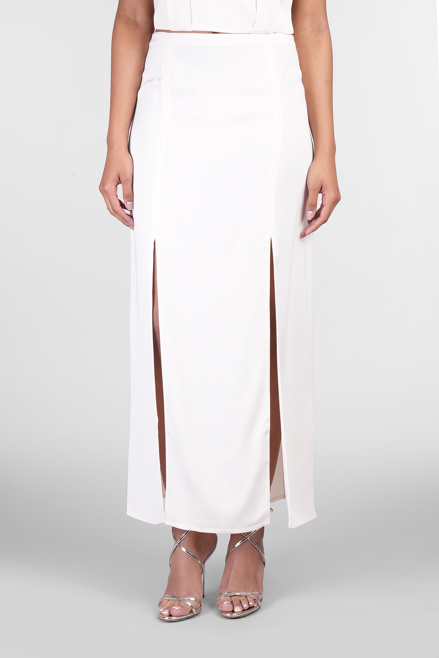 IRO Siqua Skirt In Rose-pink Viscose