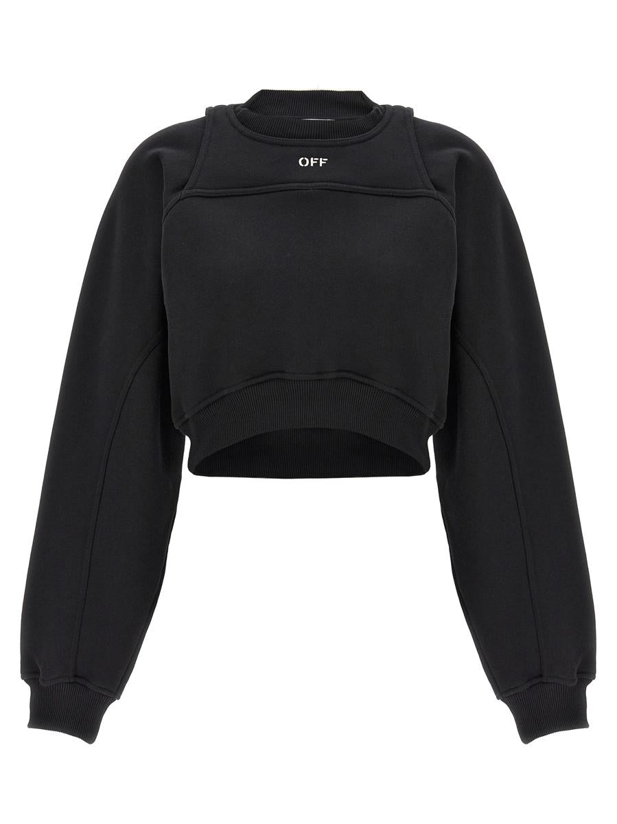 Off-White 短款卫衣