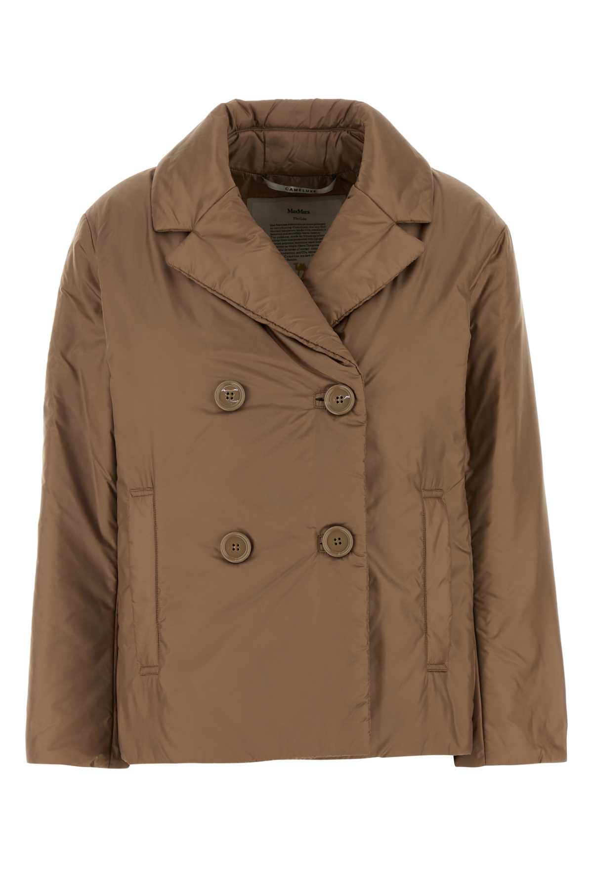 Max Mara The Cube Biscuit Polyester Camelia Padded Jacket