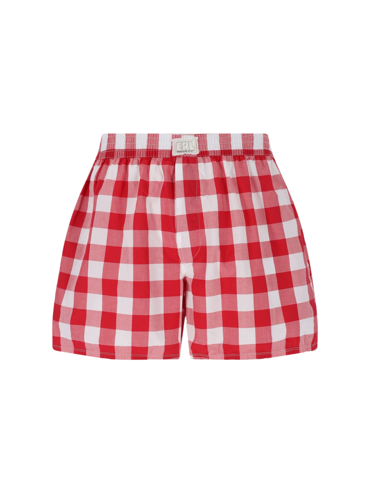ERL Logo Check Boxers