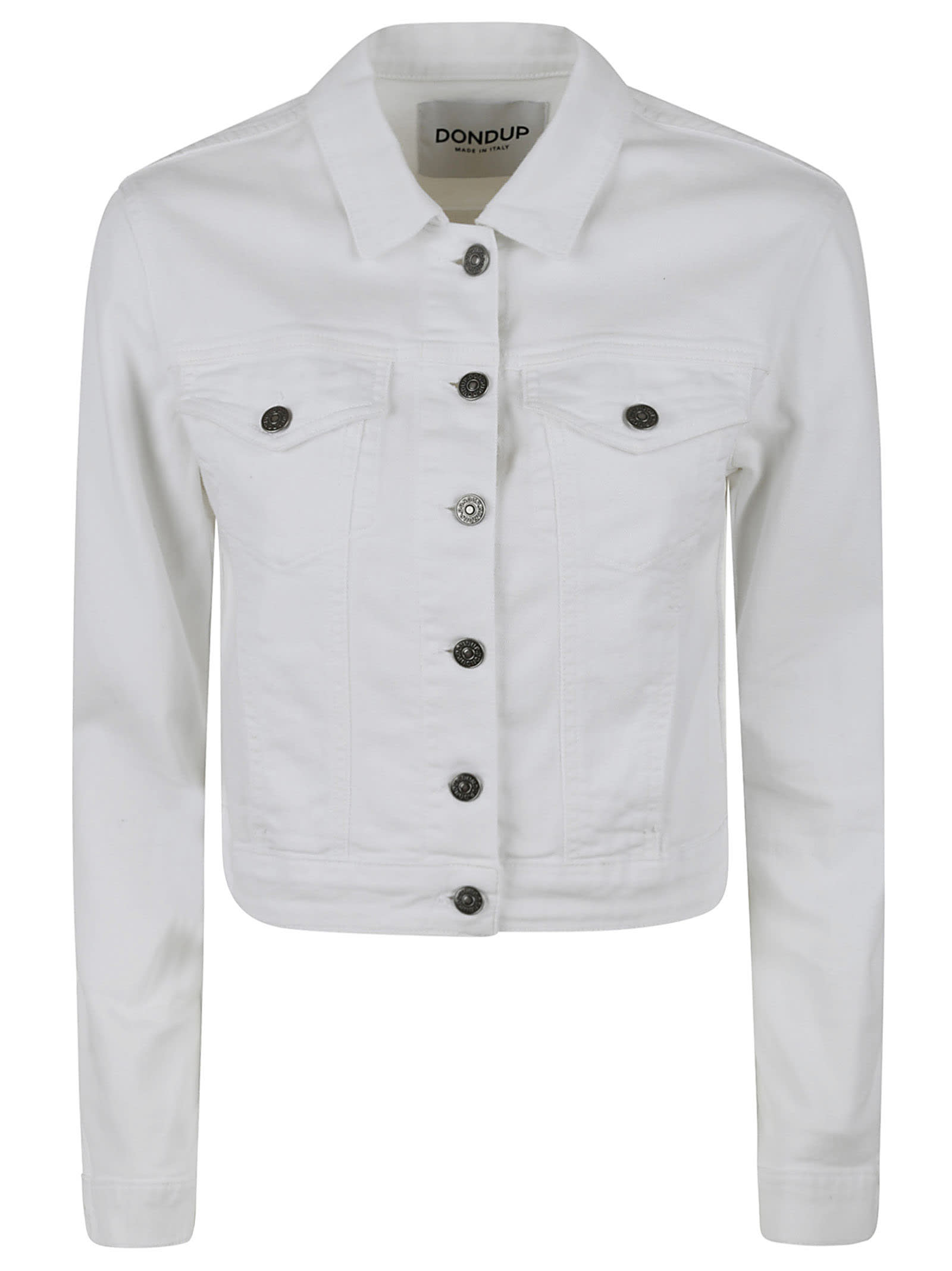 Dondup Cargo Buttoned Denim Jacket