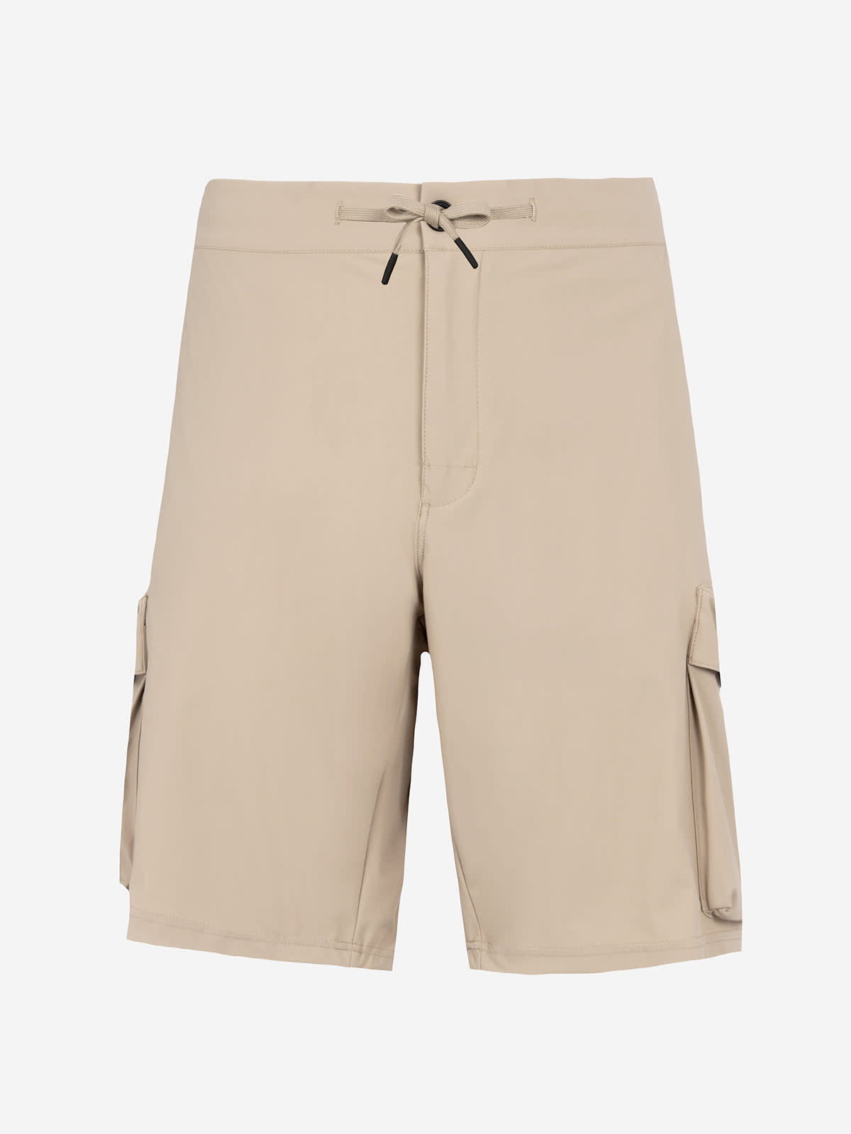 MC2 Saint Barth Beige Technic Fabric Bermuda Shorts Deck