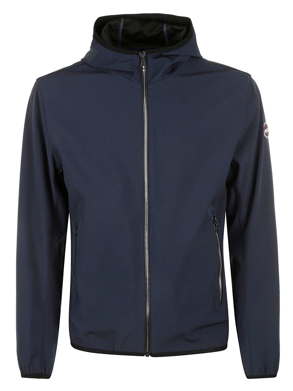 Colmar Logo Patch Hooded Zipped Jacket