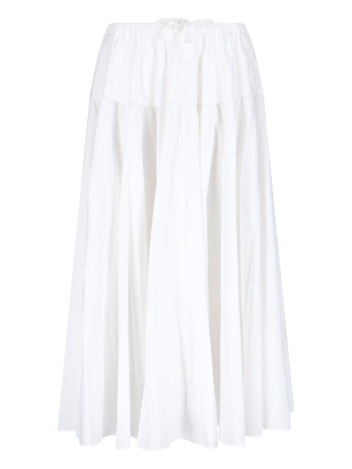 Patou Flared Midi Skirt