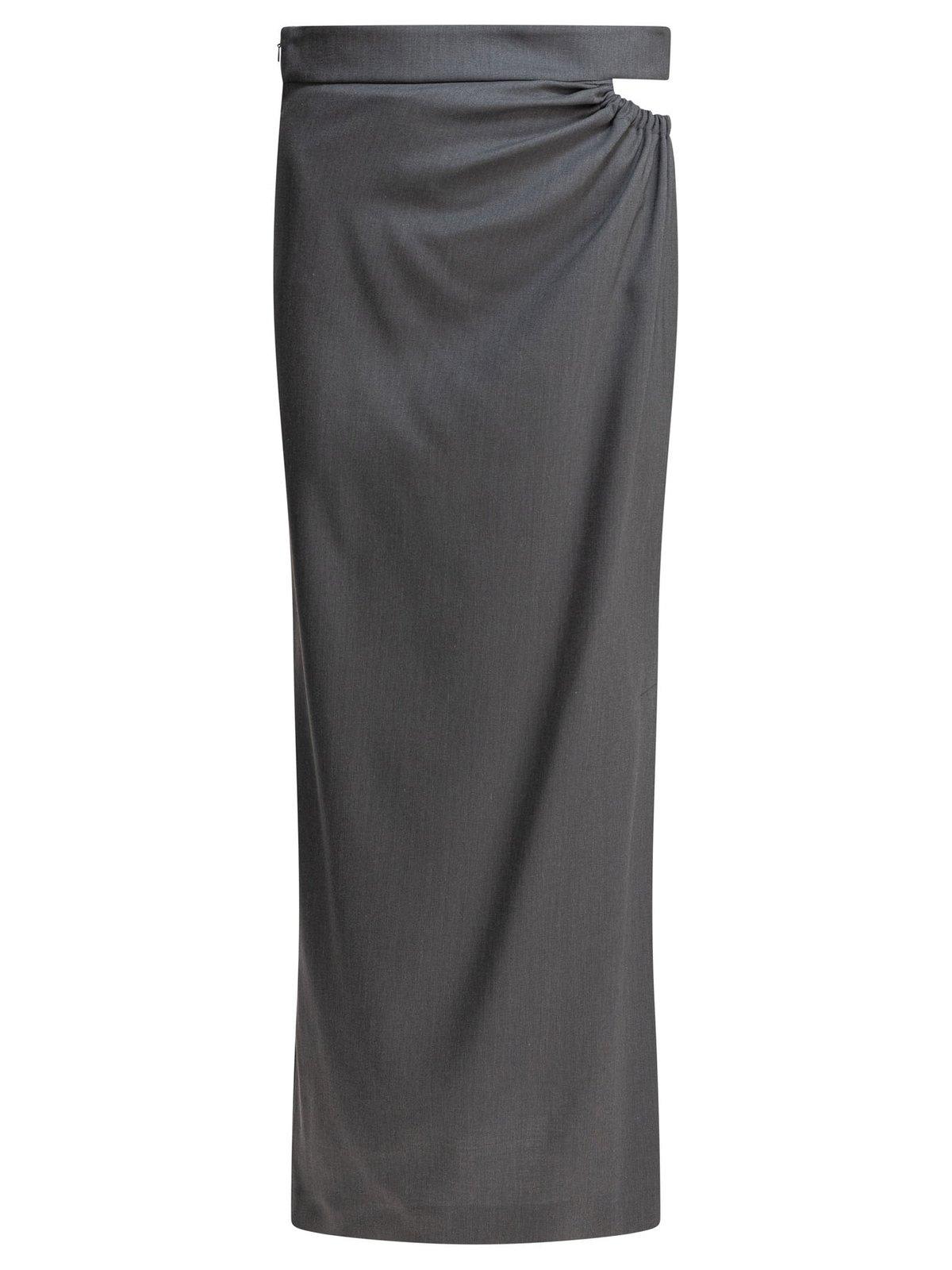 Draped High-waisted Skirt Max Mara