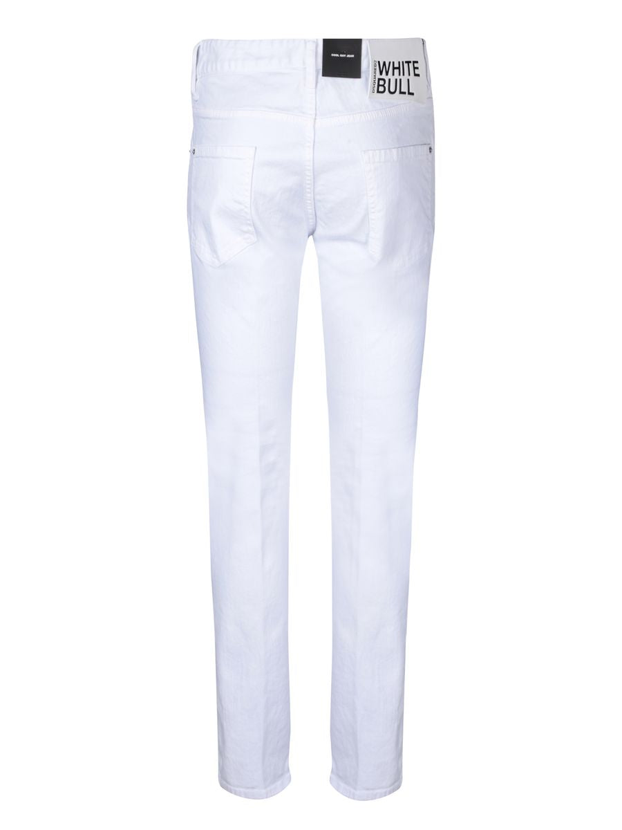 DSQUARED2 White Bull Cool Guy Jeans