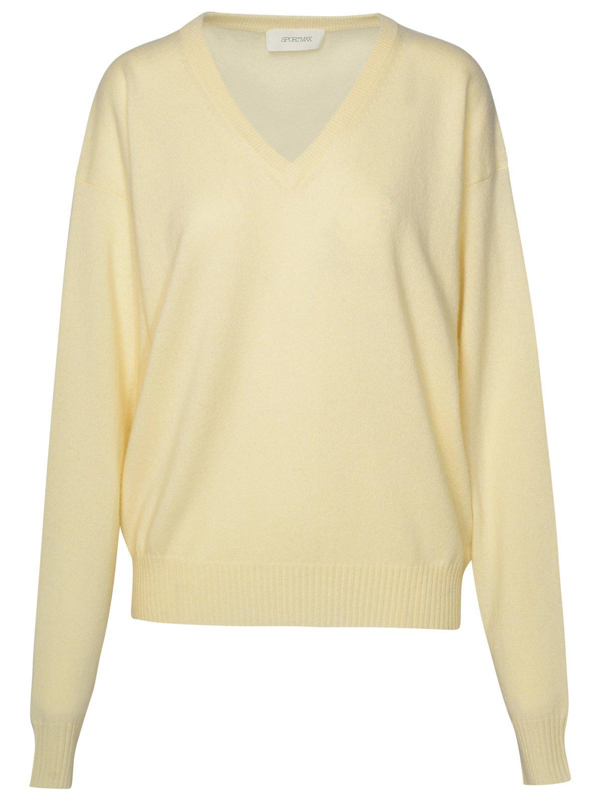 SportMax V-neck Long-sleeved Jumper
