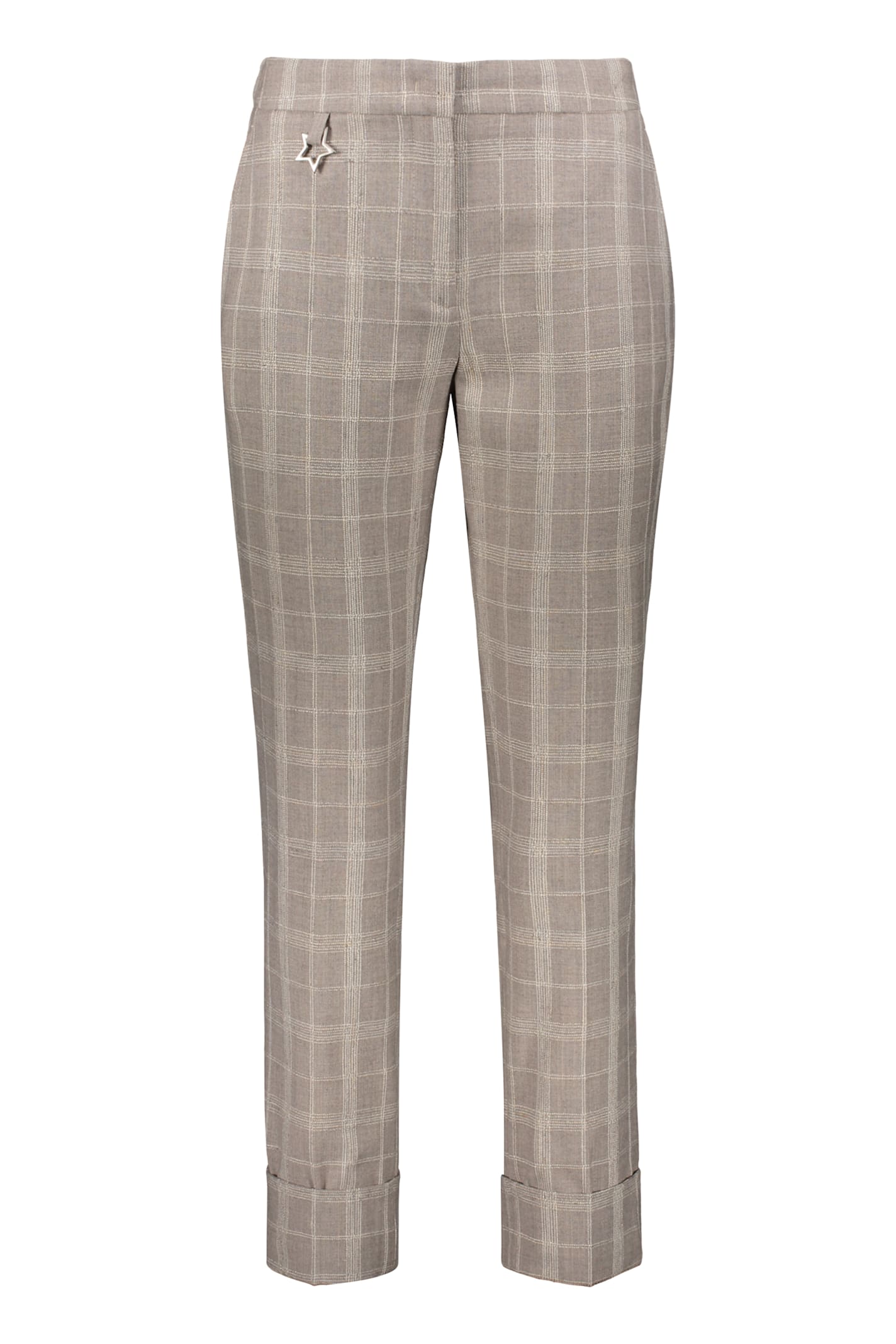 Lorena Antoniazzi Virgin Wool Blend Trousers
