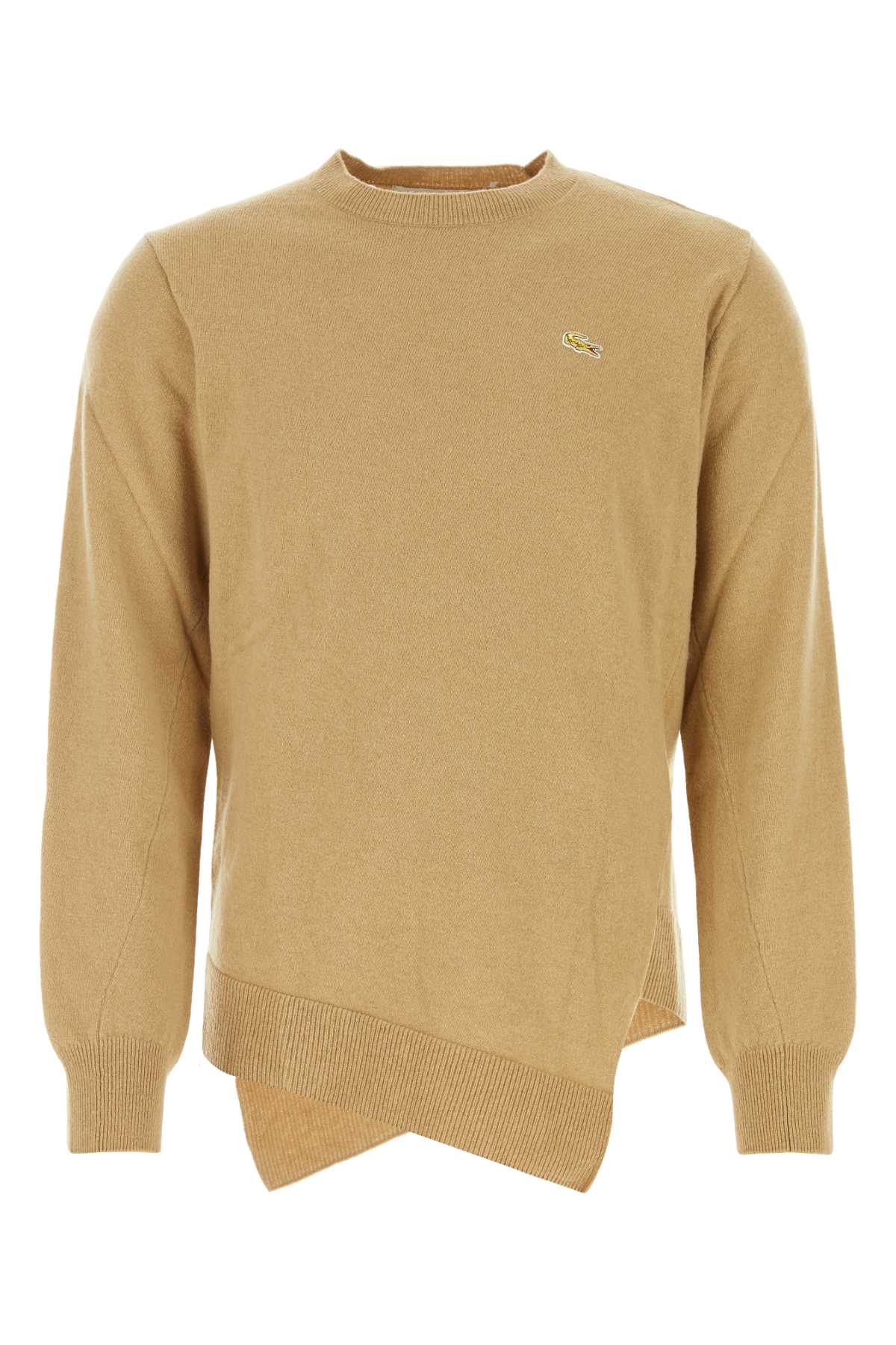 Comme des Garçons Shirt Camel Wool Comme Des Garã§ons Shirt X Lacoste Sweater