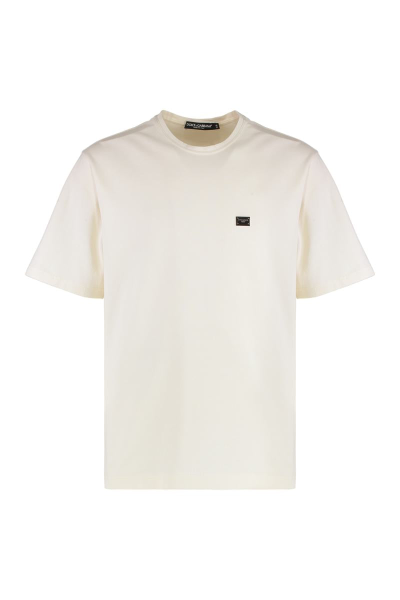 Dolce & Gabbana Cotton Crew-Neck T-Shirt