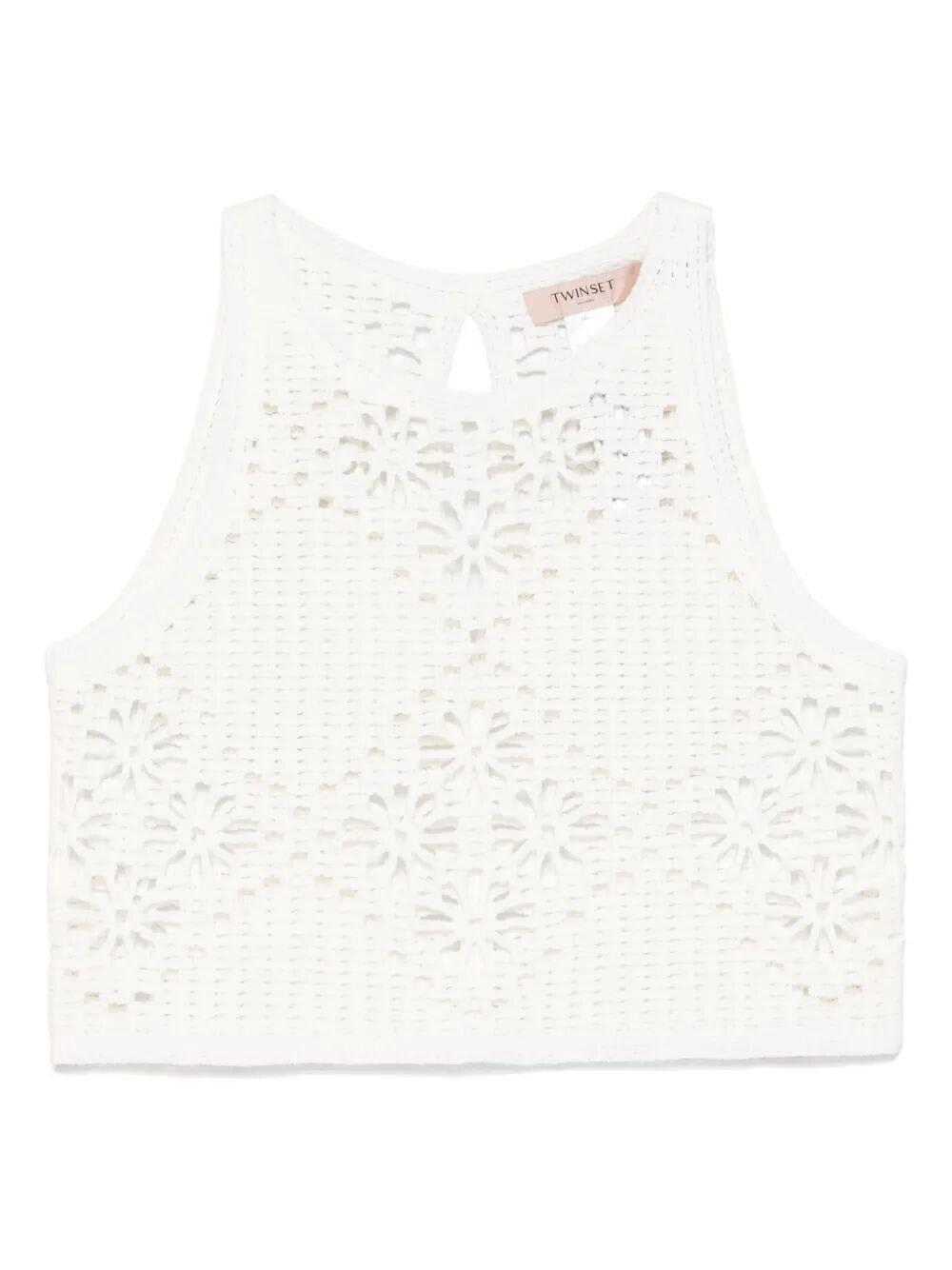 Crochet Sleeveless Top TwinSet