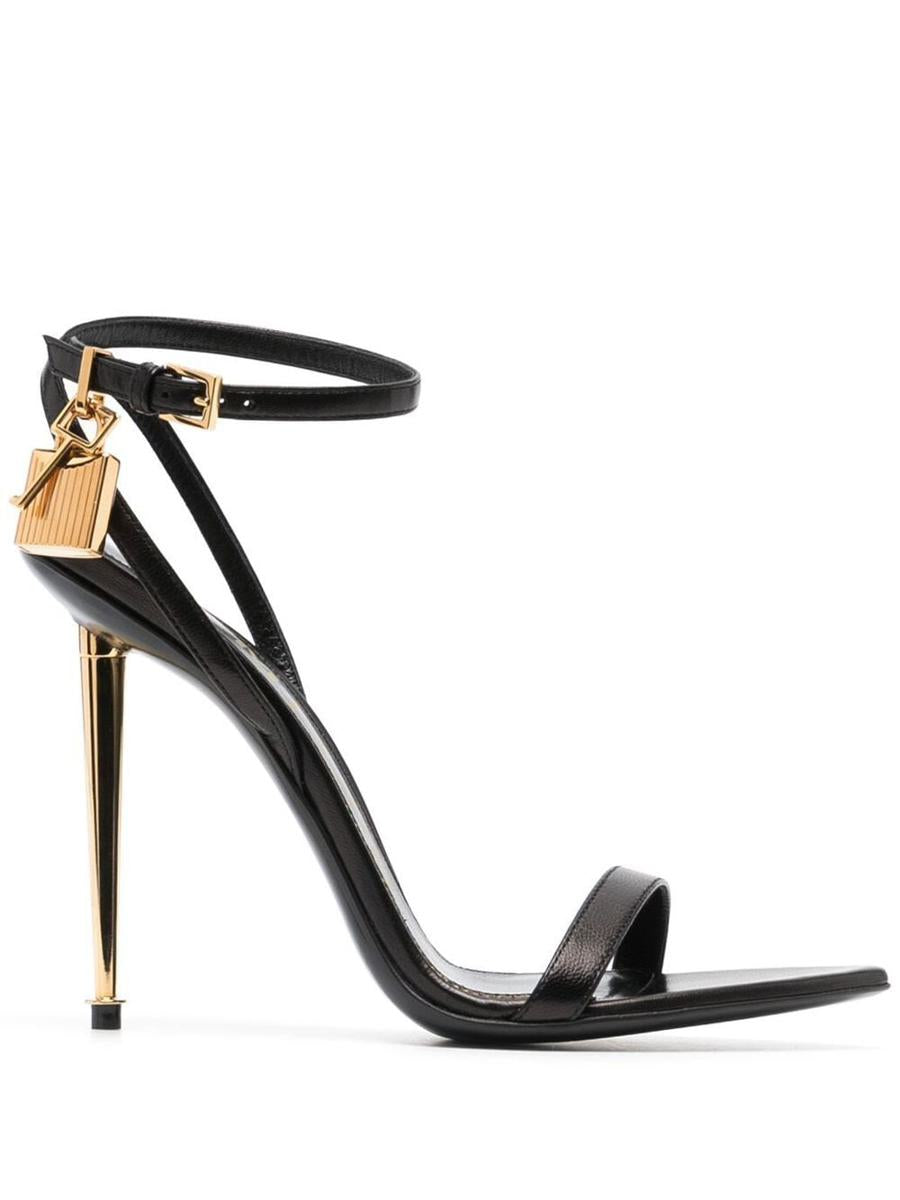 Tom Ford The Padlock Leather Sandals
