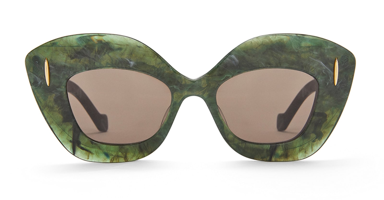 Loewe Retro Screen - Marble Green Sunglasses