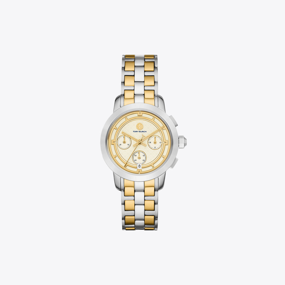 Tory Burch T Monogram Chronograph Watch