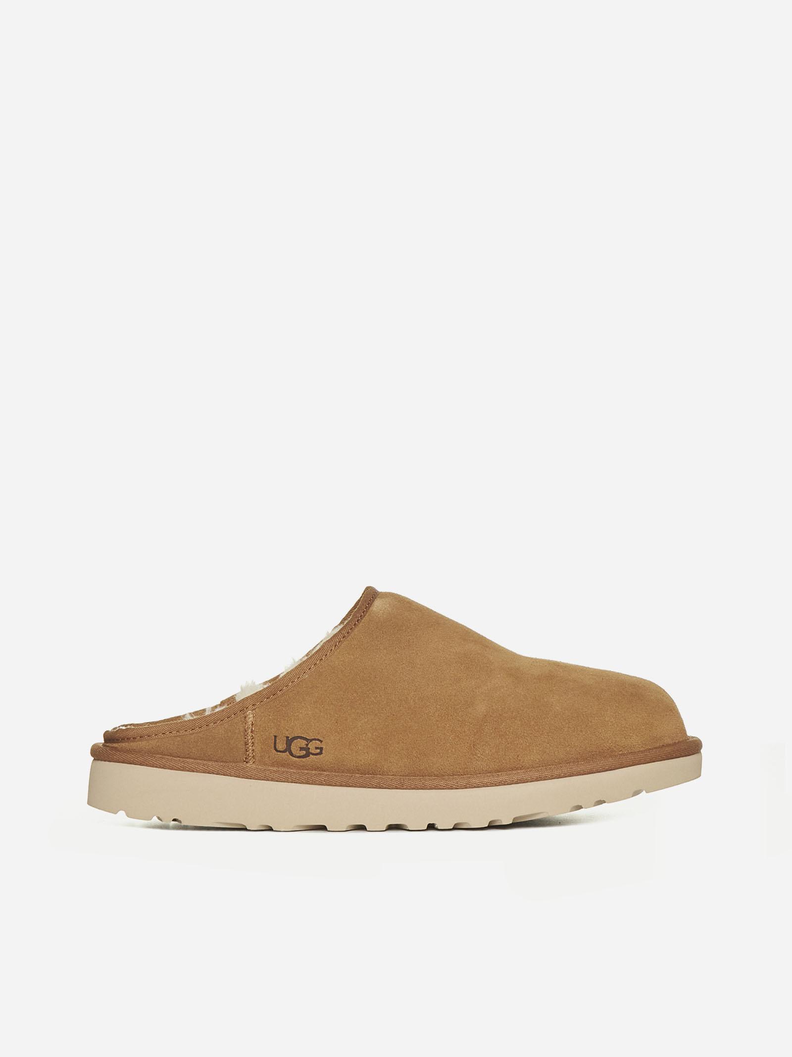 UGG Suede Slip-on Mules