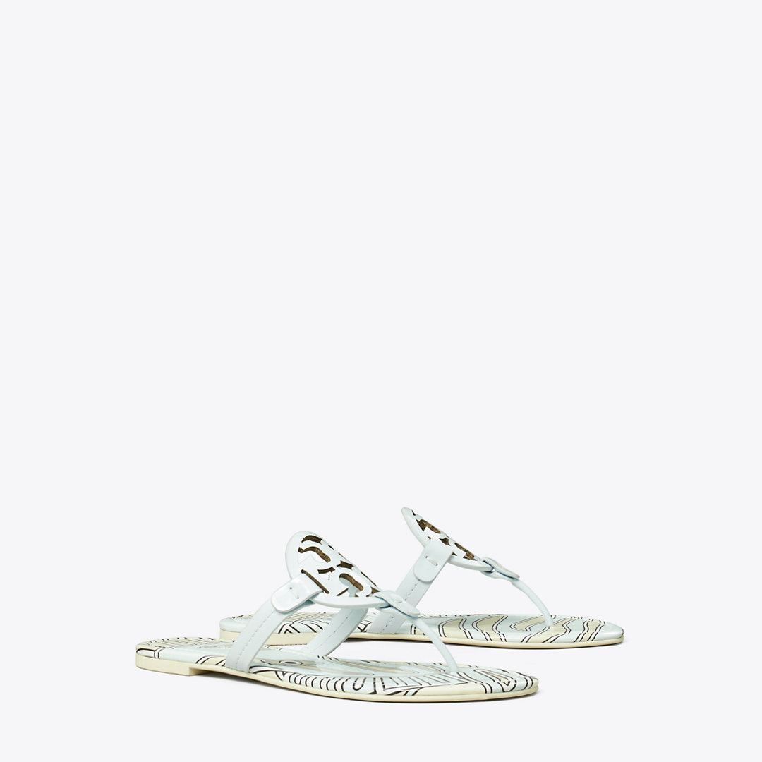 Tory Burch Miller Printed Patent Sandal