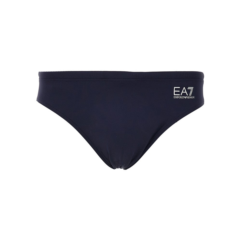 EA7 Logo印花男士泳裤