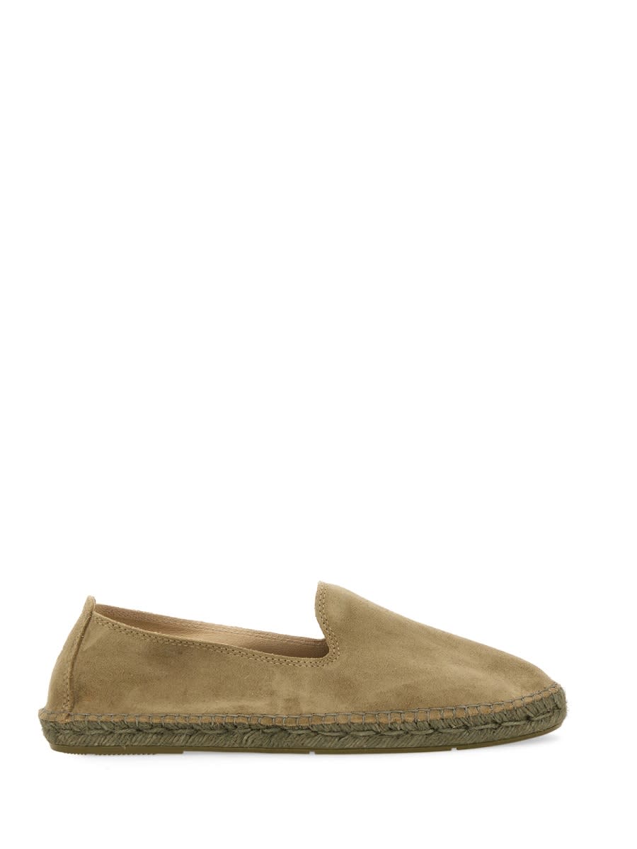 Manebi Espadrille In Suede