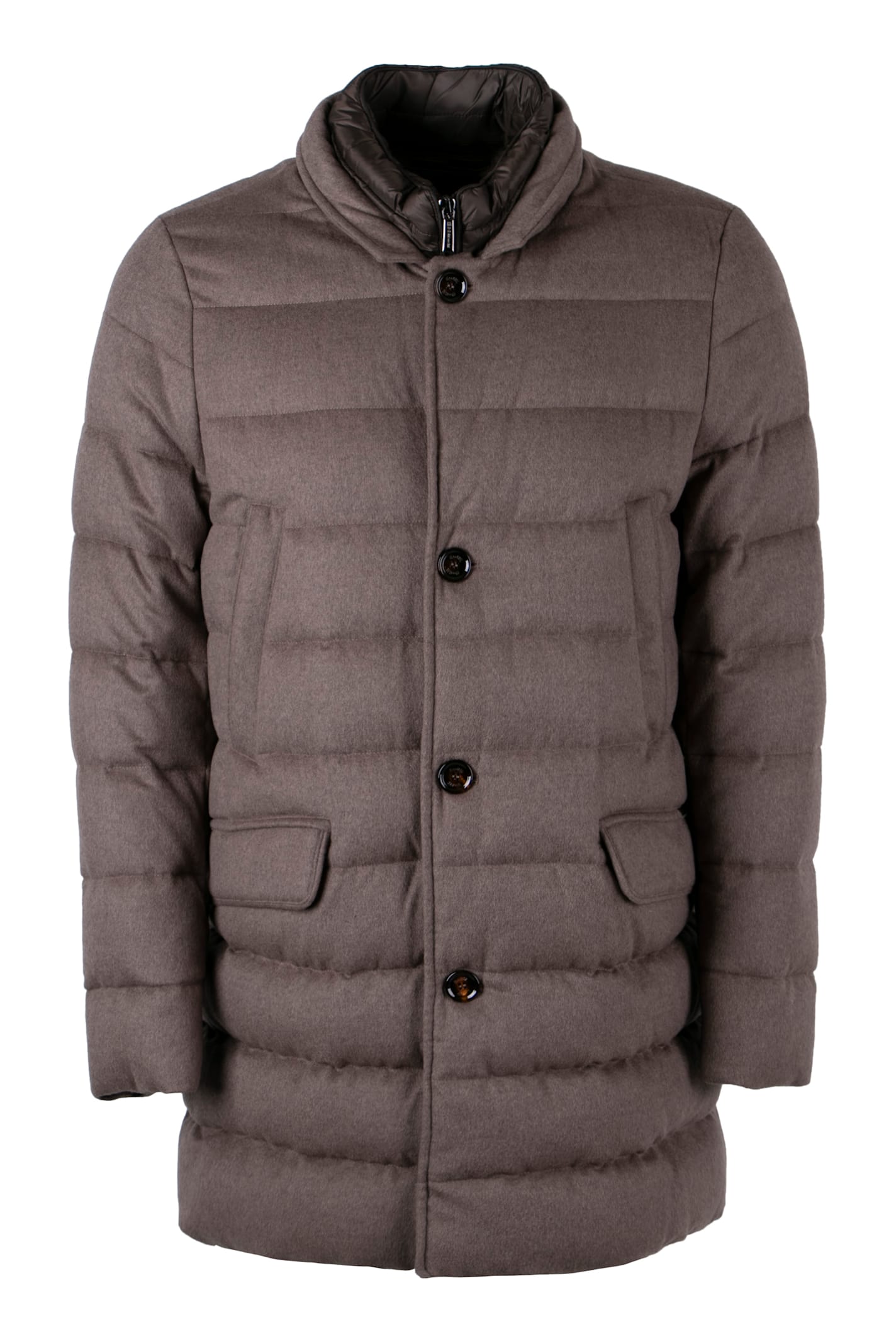 Moorer Costanzo Padded Wool-blend Coat