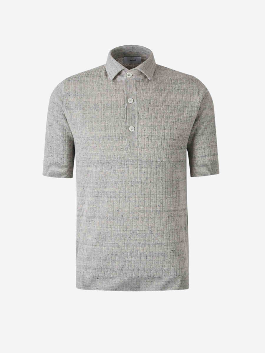 Lardini Cotton Knit Polo