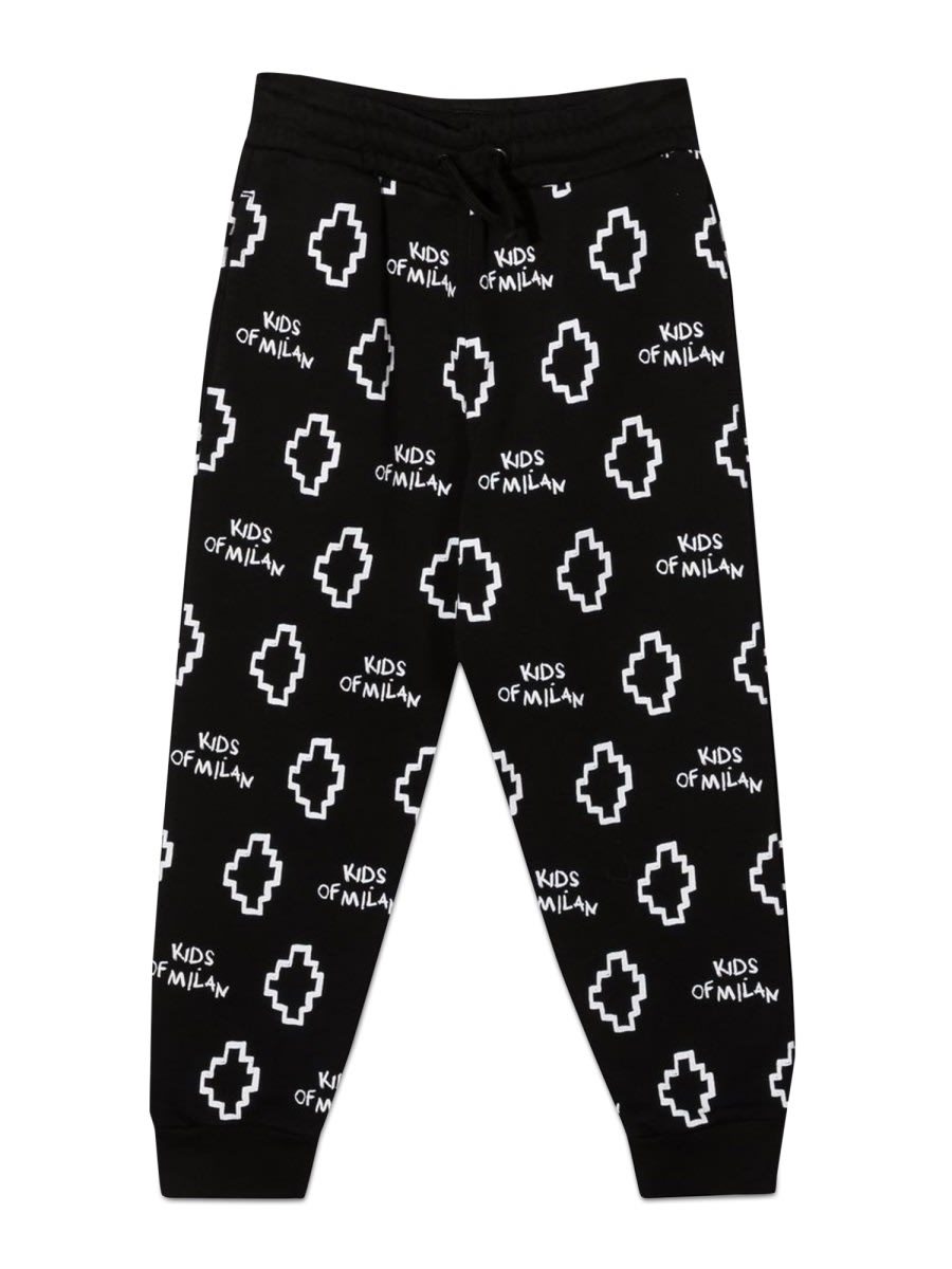 Marcelo Burlon Basic Logo Aop Sweatpant