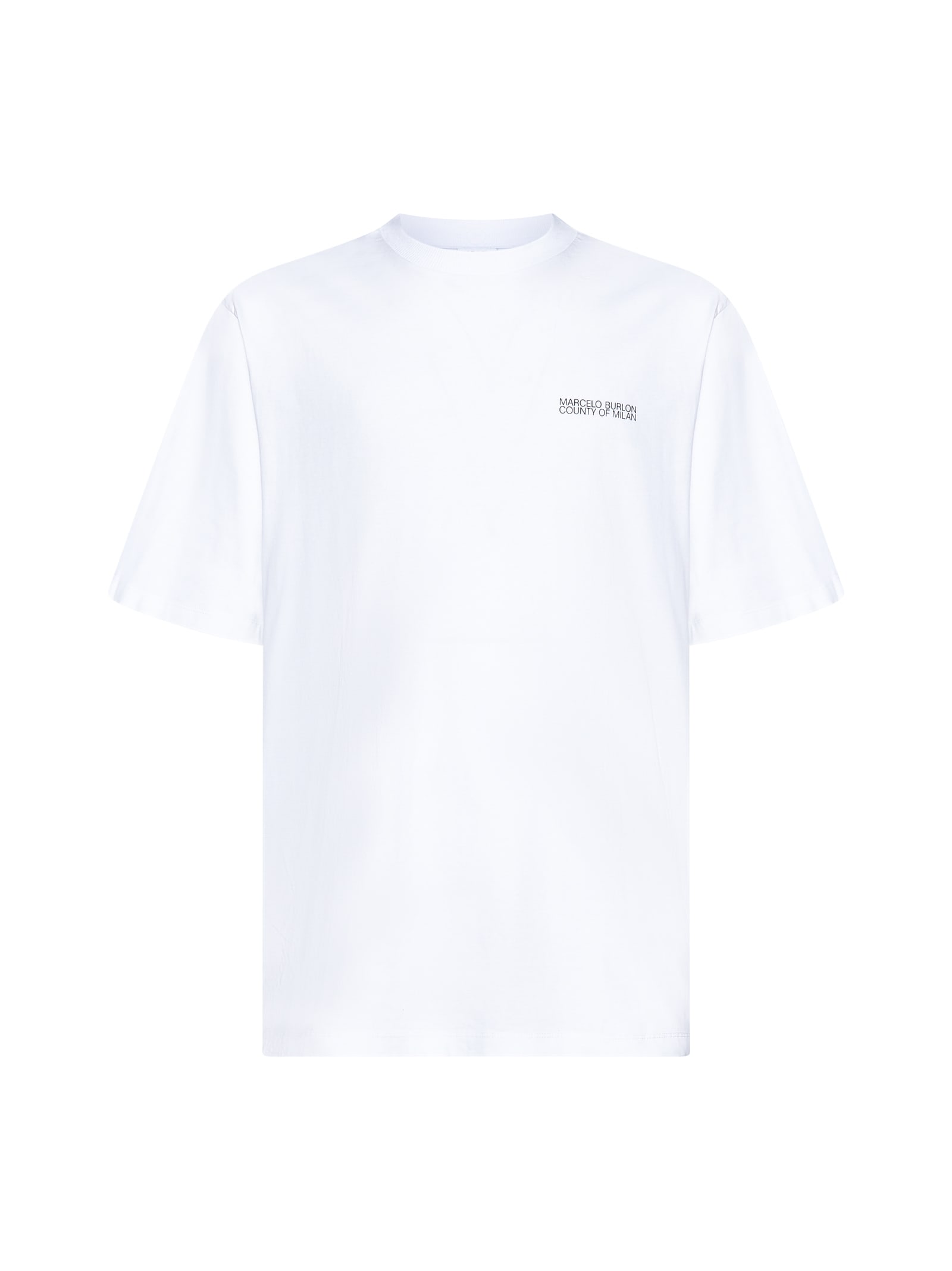 Marcelo Burlon White tempera Cross T-shirt