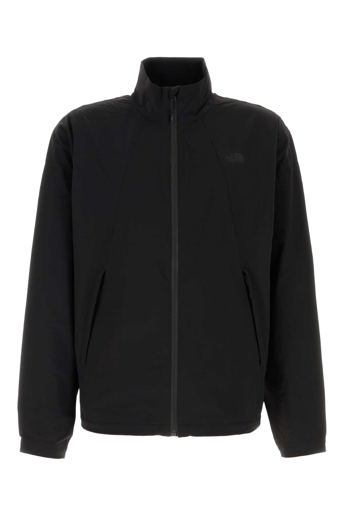The North Face Black Stretch Nylon Windbreaker