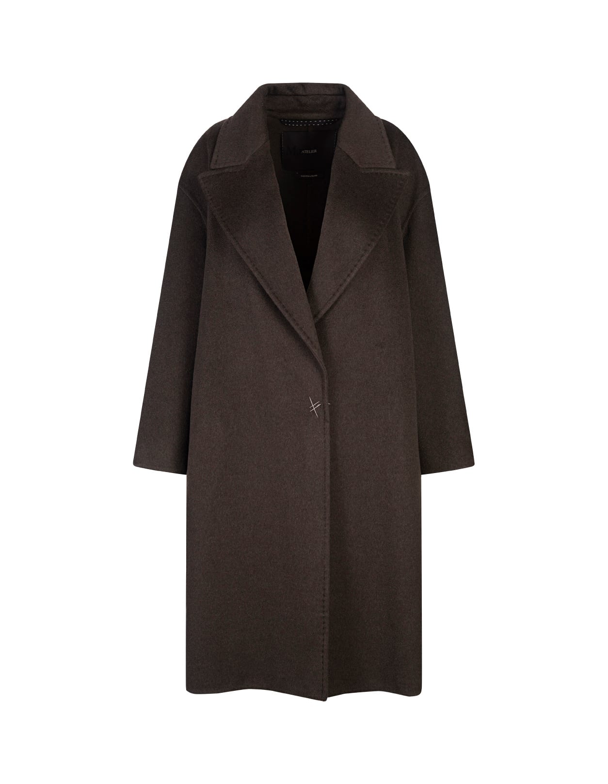 Max Mara Khaki Green Valle Coat
