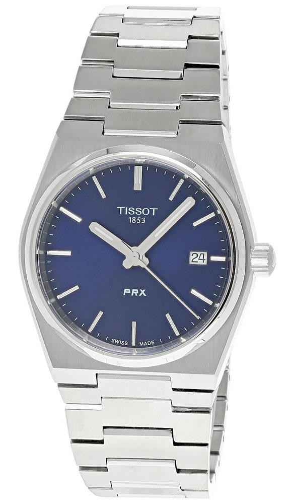 TISSOT PRX 35MM QTZ S-Steel Blue Dial Unisex Watch T137.210.11.041.00 / T1372101104100