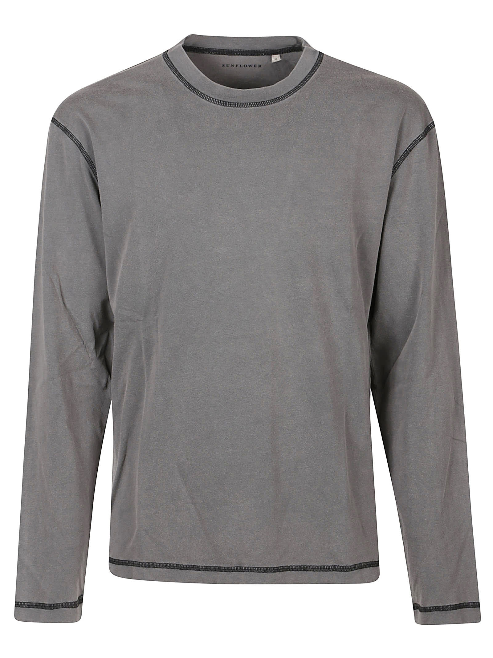 Sunflower Long Sleeve Contrast T-shirt