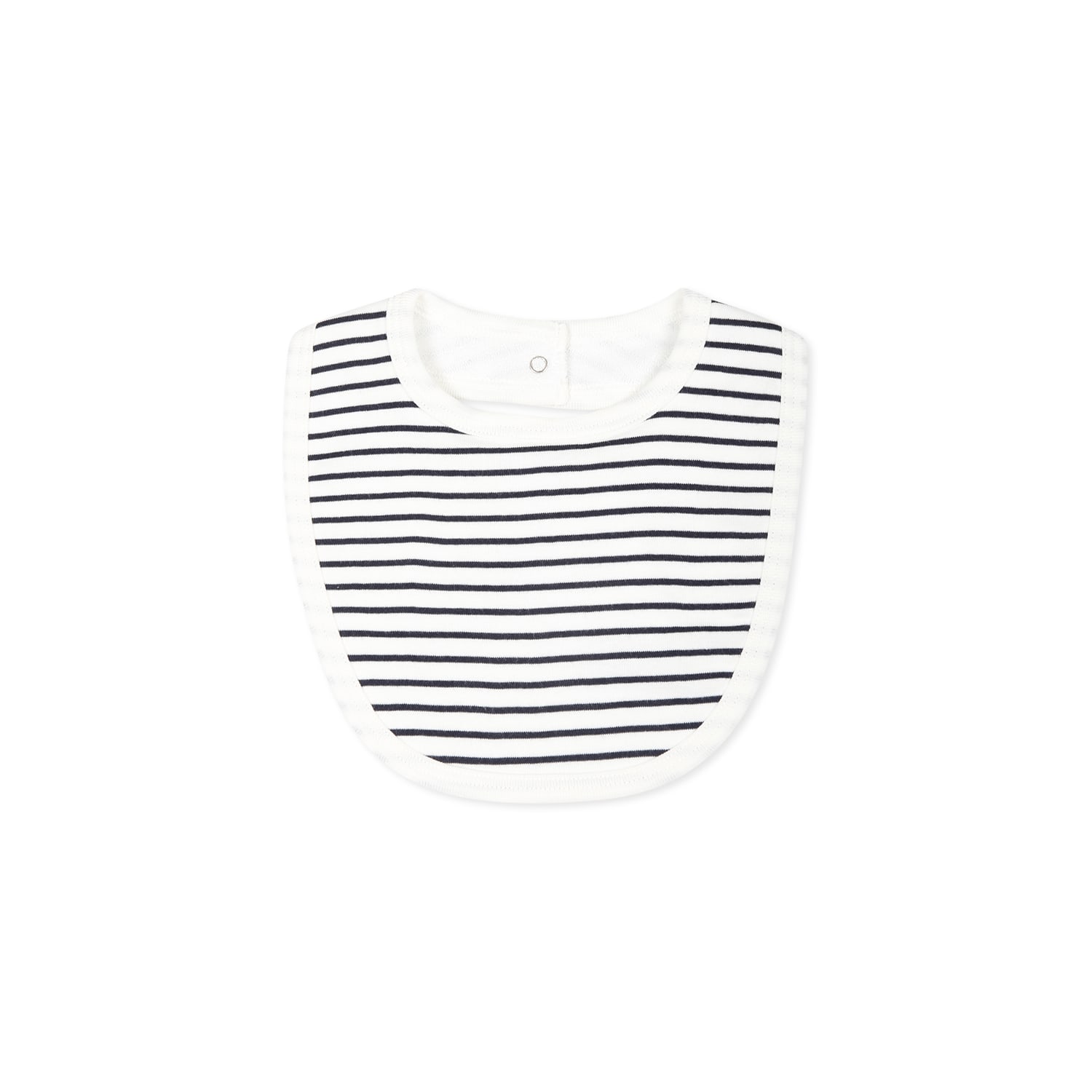 Petit Bateau White Bib For Babykids
