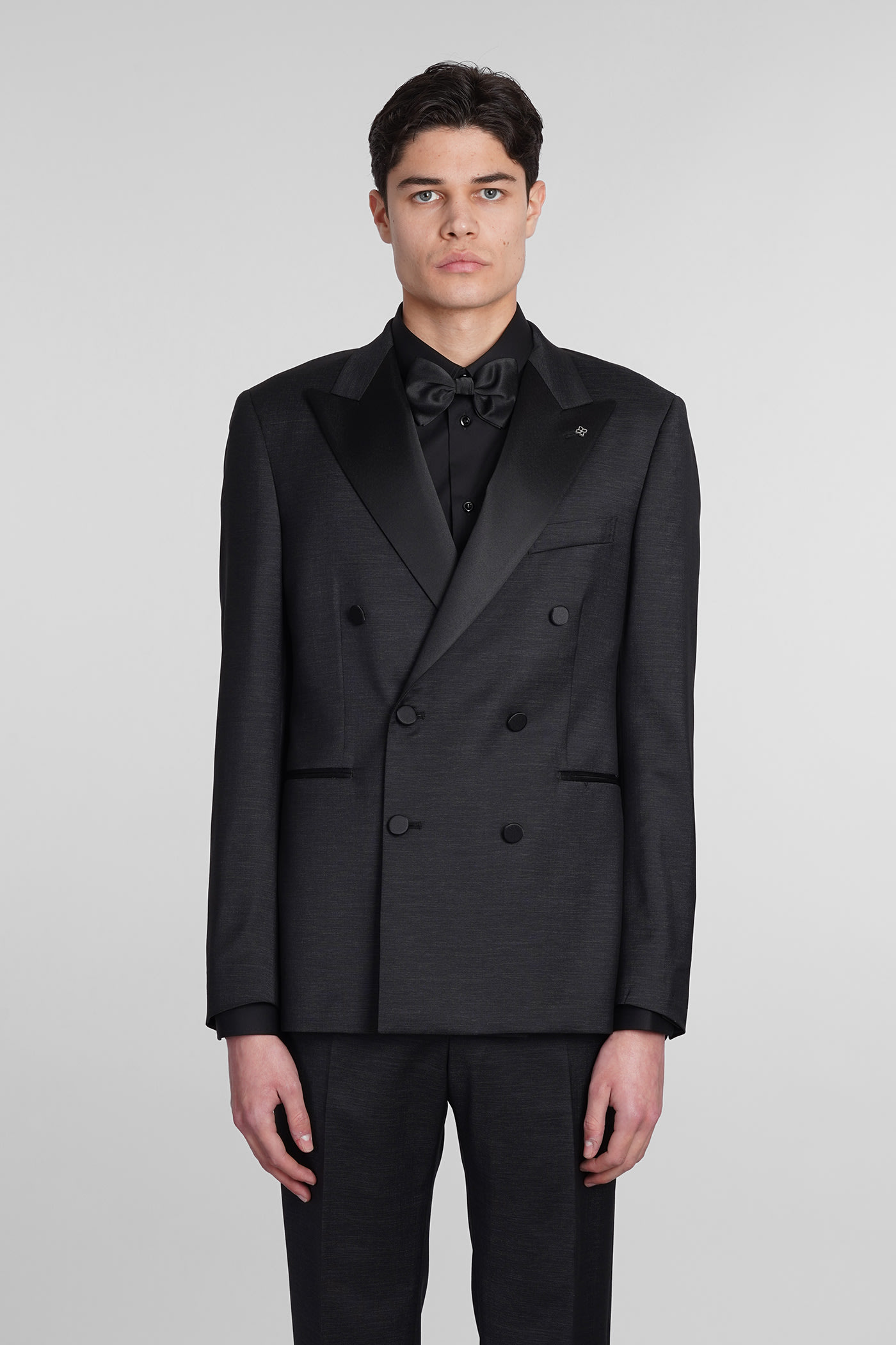 Tagliatore 0205 In Black Wool