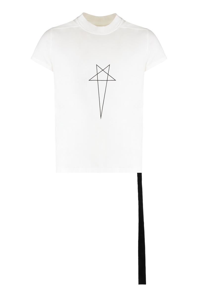 Drkshdw By Rick Owens Cotton Crew-Neck T-Shirt