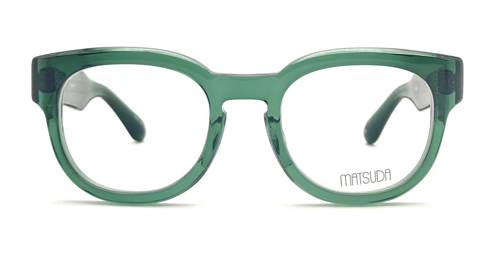 Matsuda M1038 - Bottle Green / Silver Rx Glasses