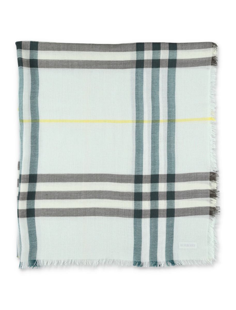 Burberry Check Wool Scarf