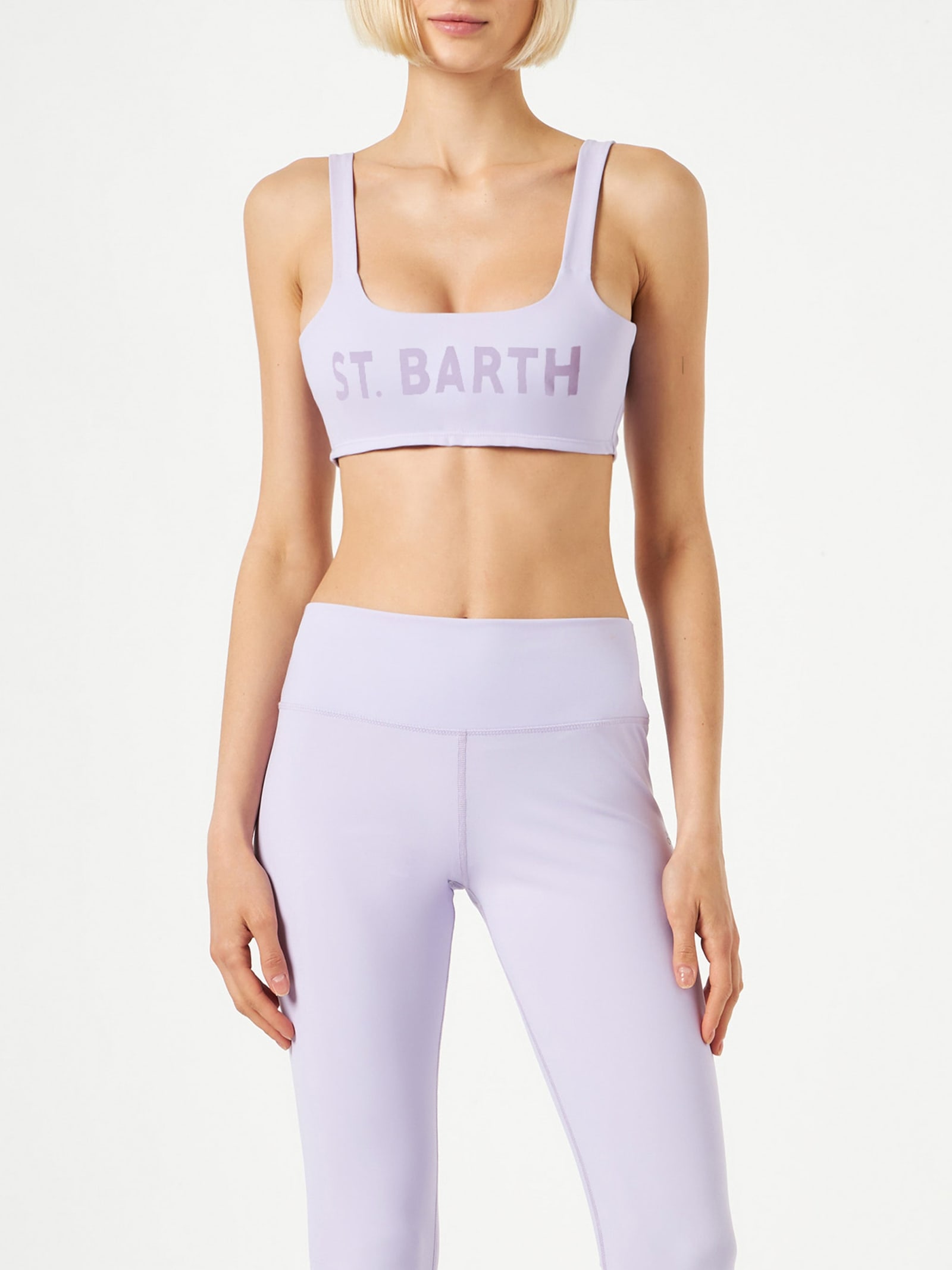 MC2 Saint Barth Lilac Yoga Top