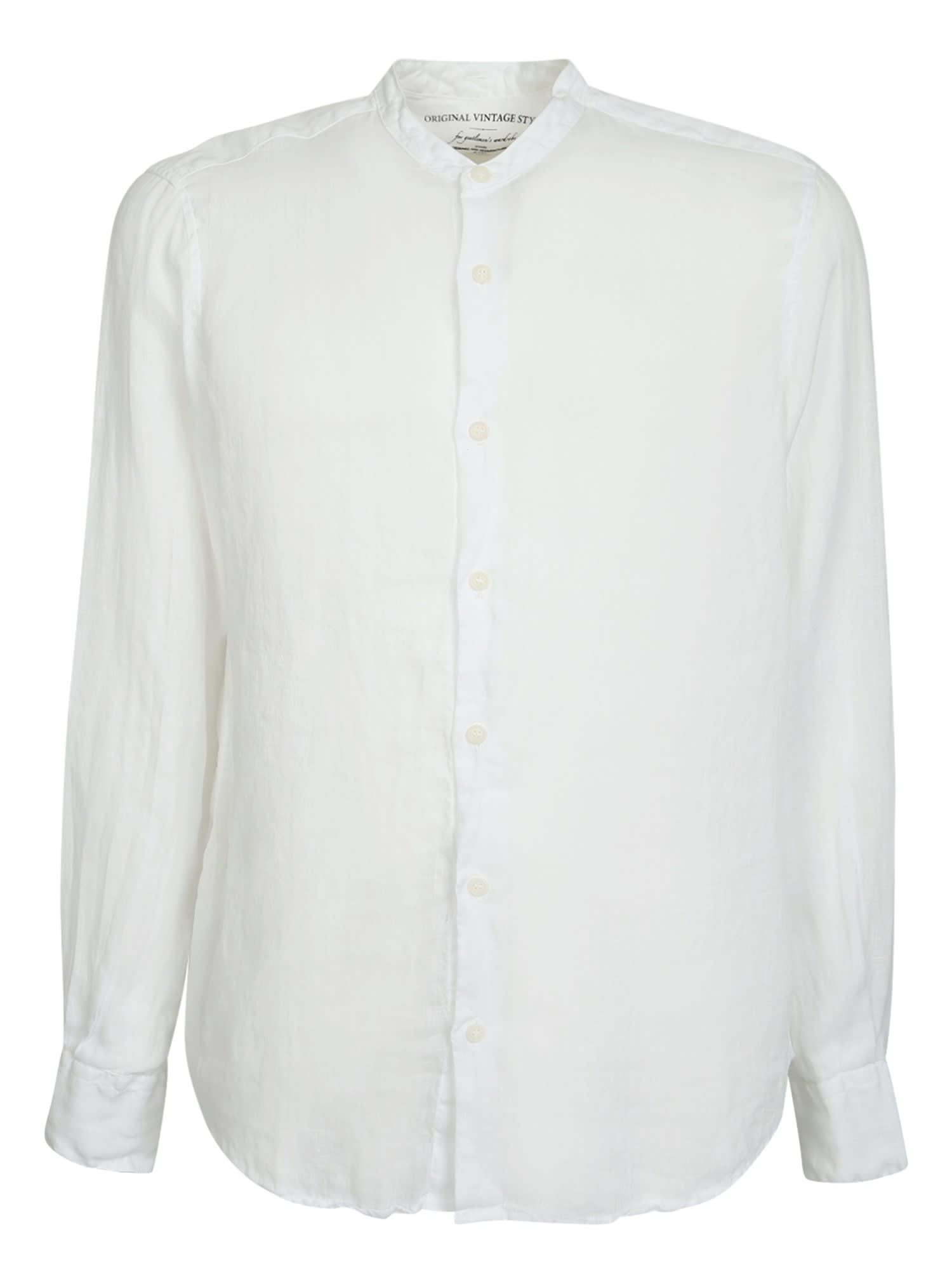 Original Vintage Style Linen Shirt