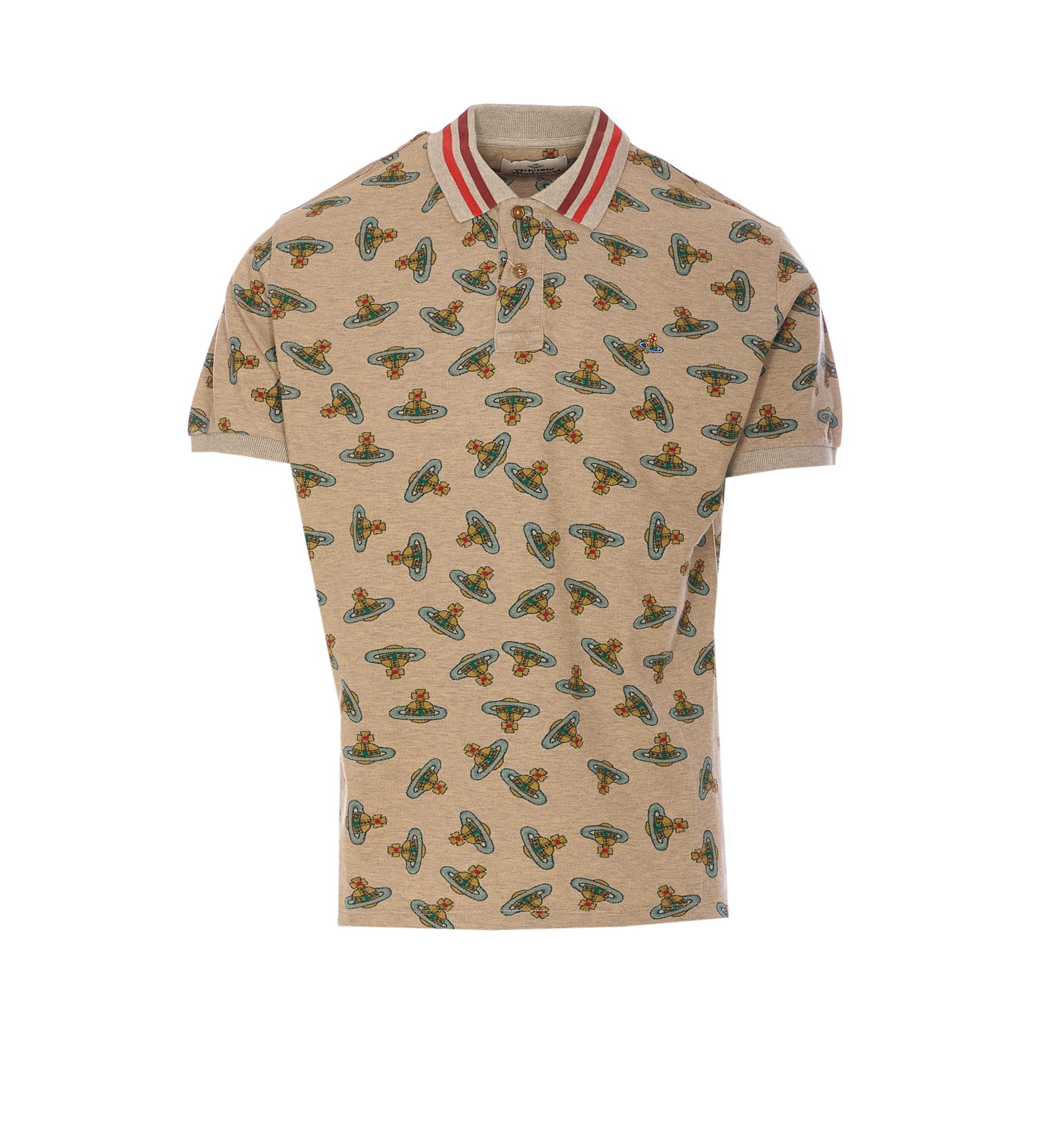 Vivienne Westwood Allover Orb Classic Polo