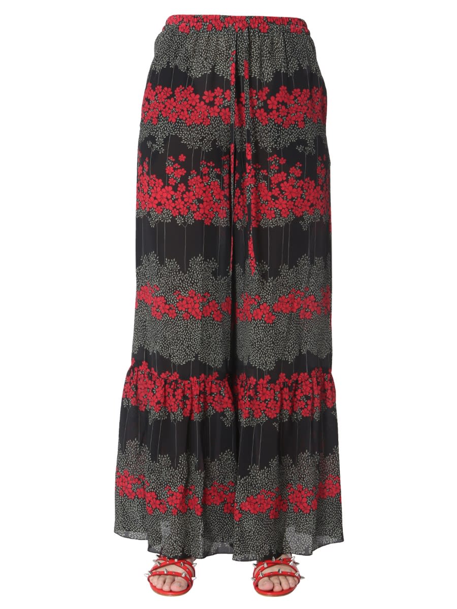 RED Valentino Dreaming Peony Print Trousers