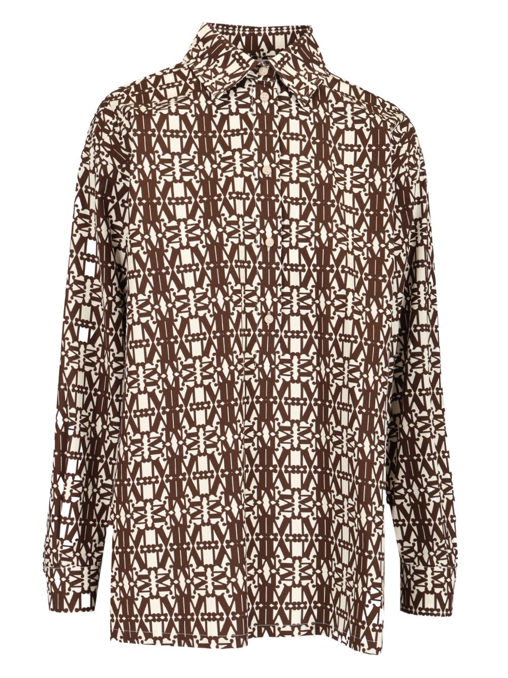 Max Mara Printed Oversized Shirt