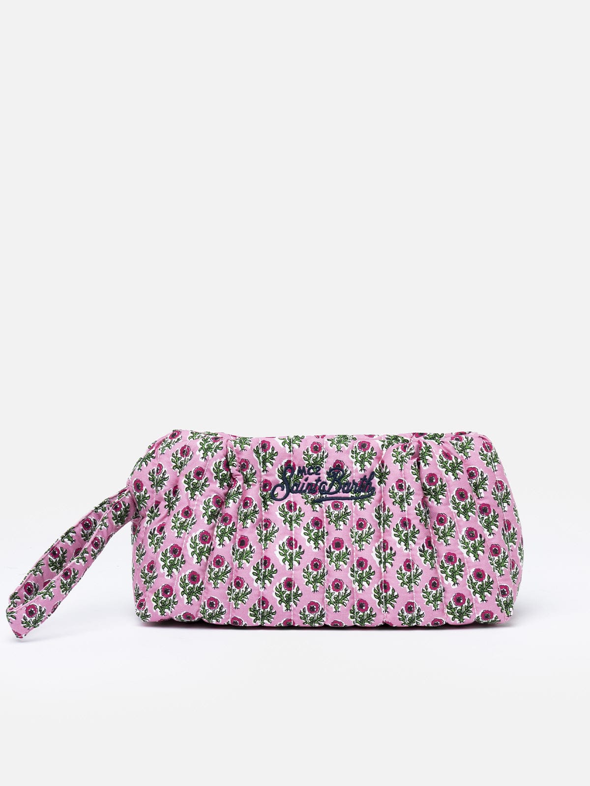 MC2 Saint Barth Flower Patch Quilted Small Pouch