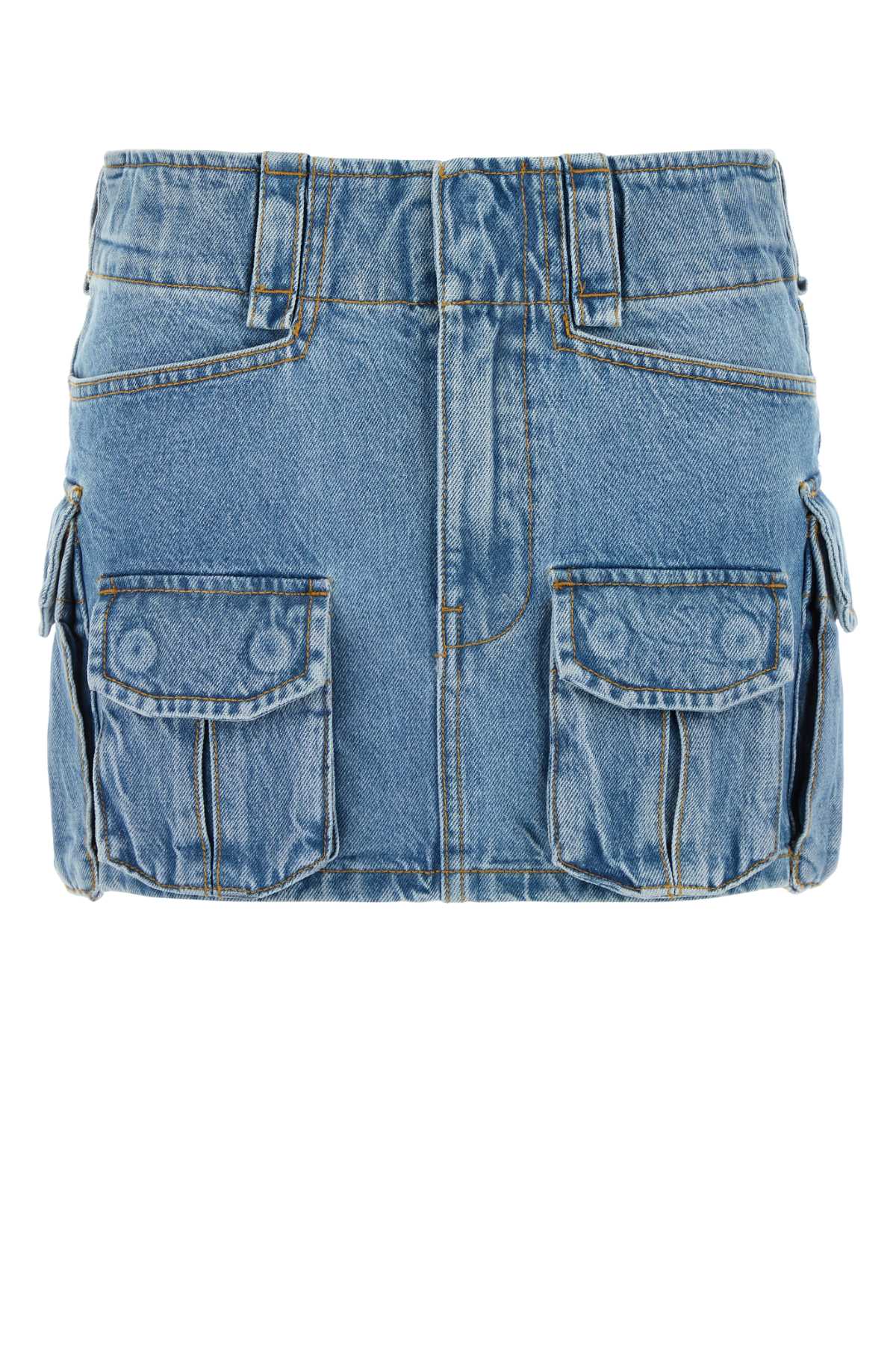 Alexander Wang Denim Mini Skirt